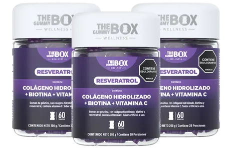 Resveratrol en gomitas 🍇