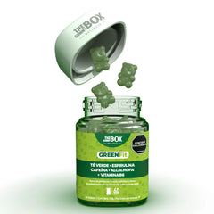 Té verde, espirulina y naranja amarga en gomitas Ὁa - 1 frasco