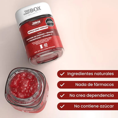 Vinagre de manzana en gomitas 🍎