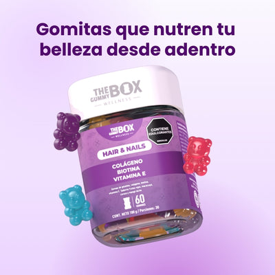 Colageno y biotina en gomitas 💅🏻