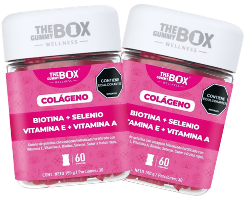 Colágeno y biotina en gomitas — 2 frascos (imagen temporal restaurada)