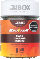 Maca, guaraná y borojó en gomitas ⚡️ - SUB — 1 Frasco (sin fondo)