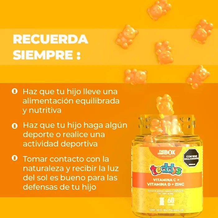 Vitamina C + Zinc para Niños en gomitas 💪🏻.